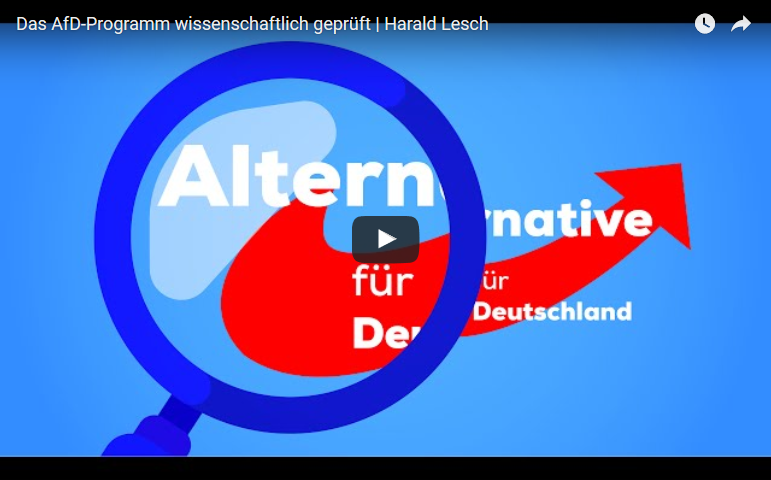 Harald Lesch: Shitstorm nach AfD-Beitrag und Reaktion – die Zahlen